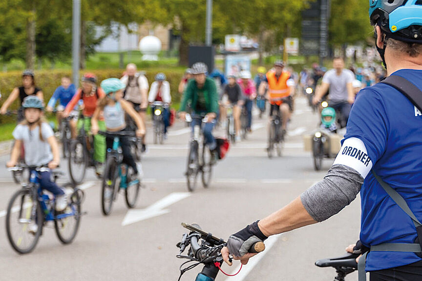 Titelseite des Flyers "Fahr Rad in Stuttgart" Titelseite des Flyers "Fahr Rad in Stuttgart"