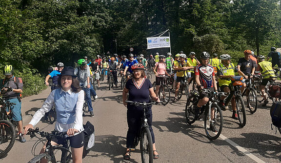 Demo Radschnellweg