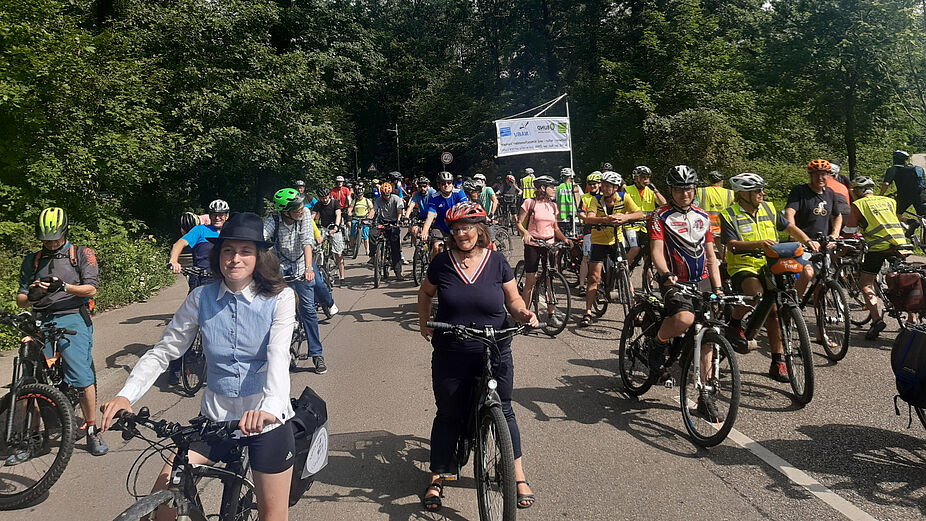 Demo Radschnellweg Demo Radschnellweg