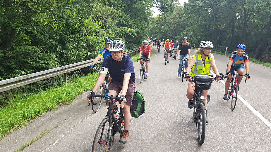 Demo Radschnellweg Demo Radschnellweg