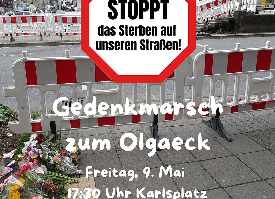 Aufruf zum Gedenkmarsch am 9. Mai 2025 Flyer zum Gedenkmarsch am 9. Mai 2025