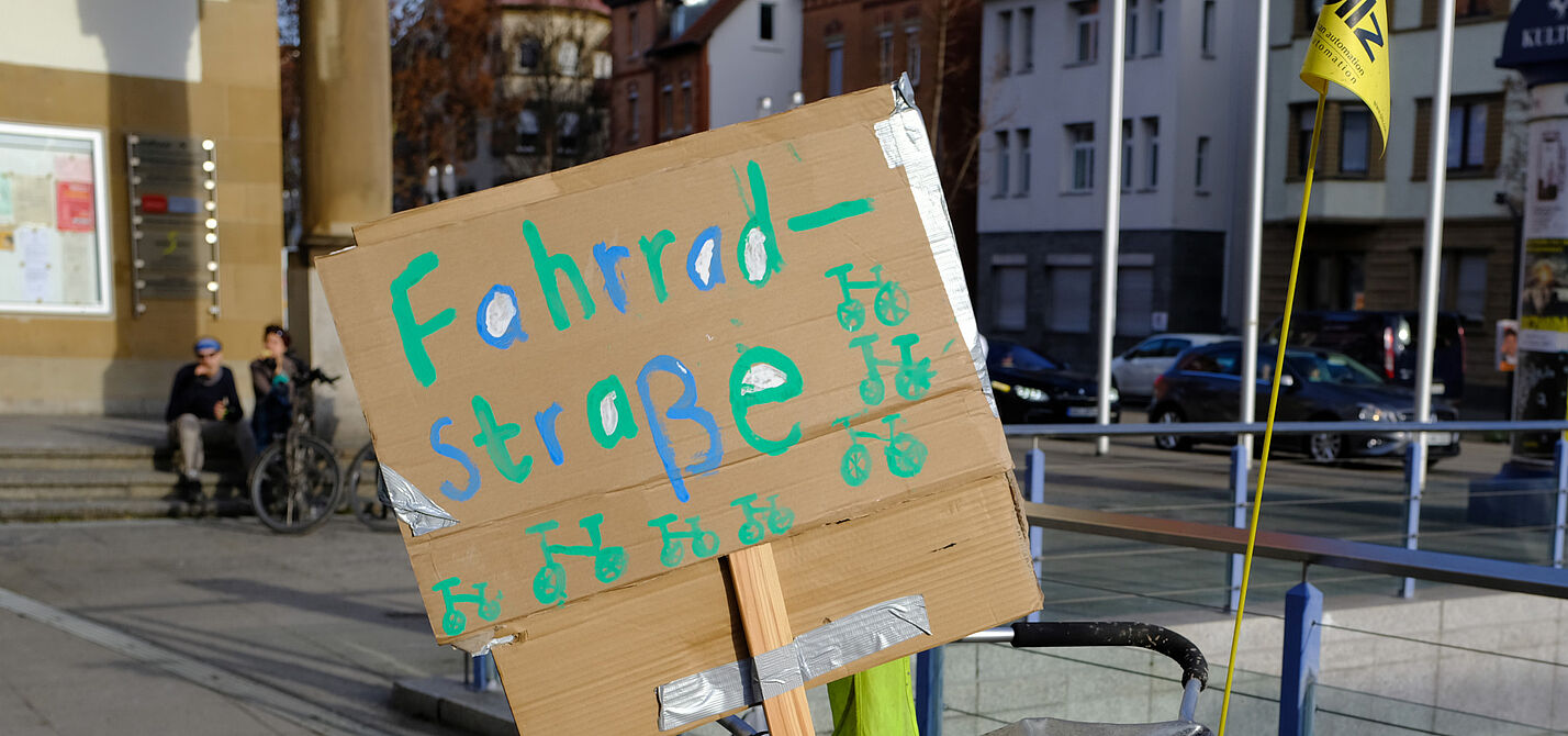 Mehr Fahrradstraßen Demo für mehr Fahrradstraßen
