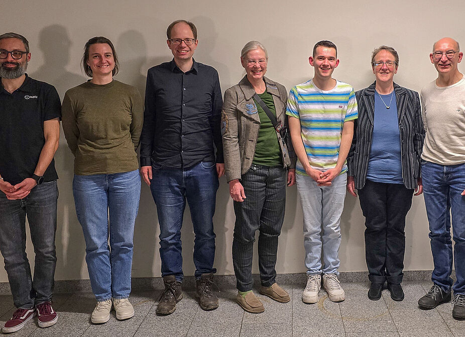 Der neue Vorstand des ADFC Stuttgart. Der neue Vorstand des ADFC Stuttgart. Zu sehen sind: Daniel Gräsel, Margareta Stöckl, Tobias Willerding, Christine Lehmann, Tobias Schleuning, Ulrike Stoll, Norbert Kirsch.