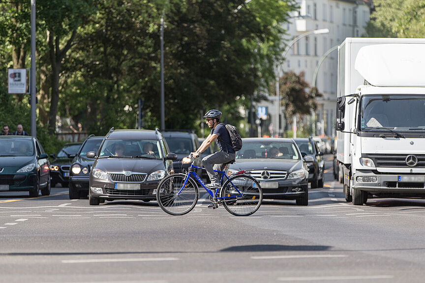 Radfahren in der Stadt Radfahren in der Stadt